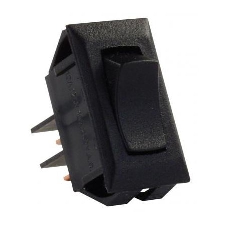 Jr Products 12V MOM-ON/OFF SWITCH, BLACK 12705